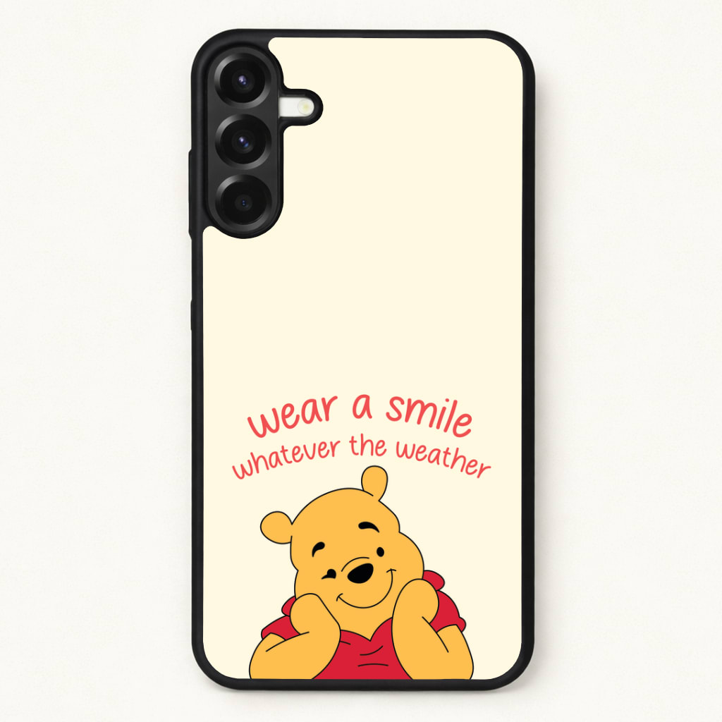 Wear A Smile Whatever The Weather Phone Case