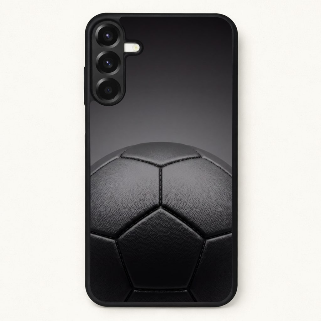 Black Football Phone Case