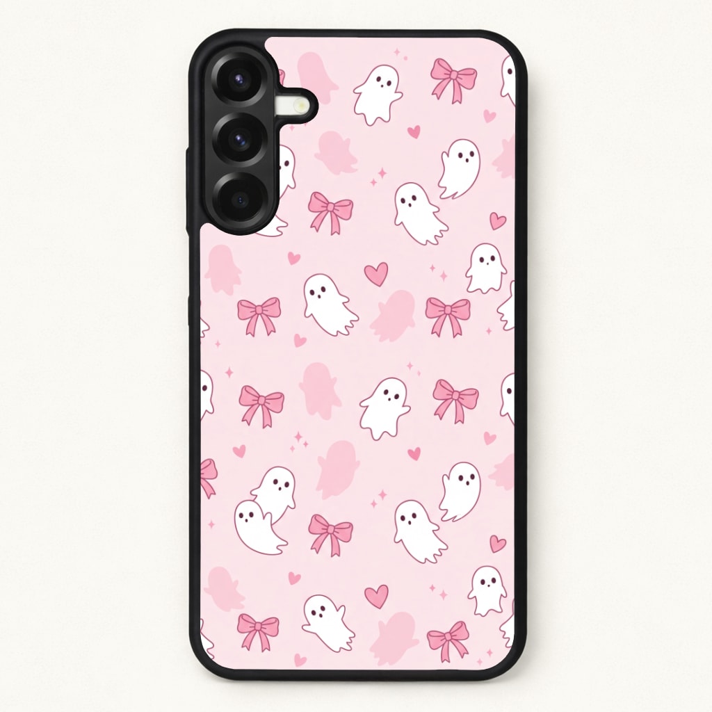 Pink Ghosts And Bows Phone Case