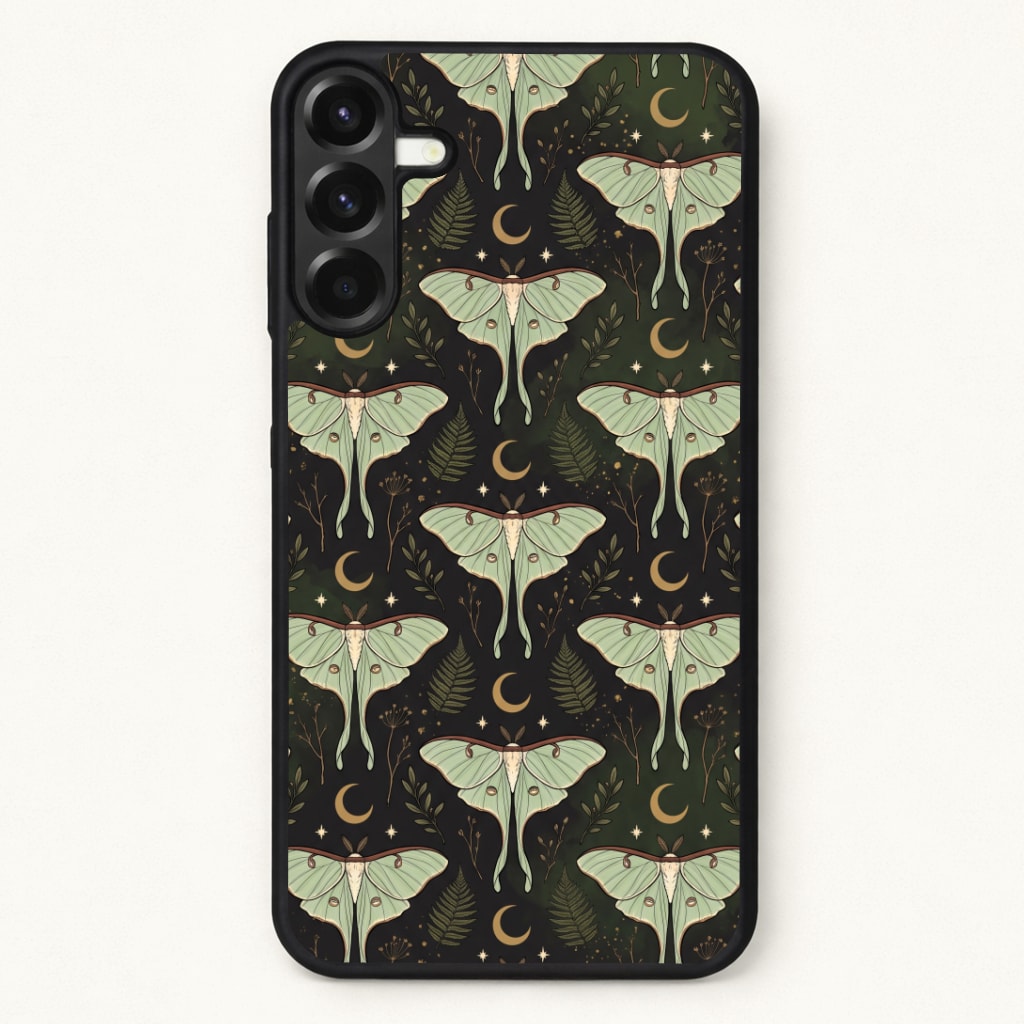 Moonlit Luna Moths Phone Case