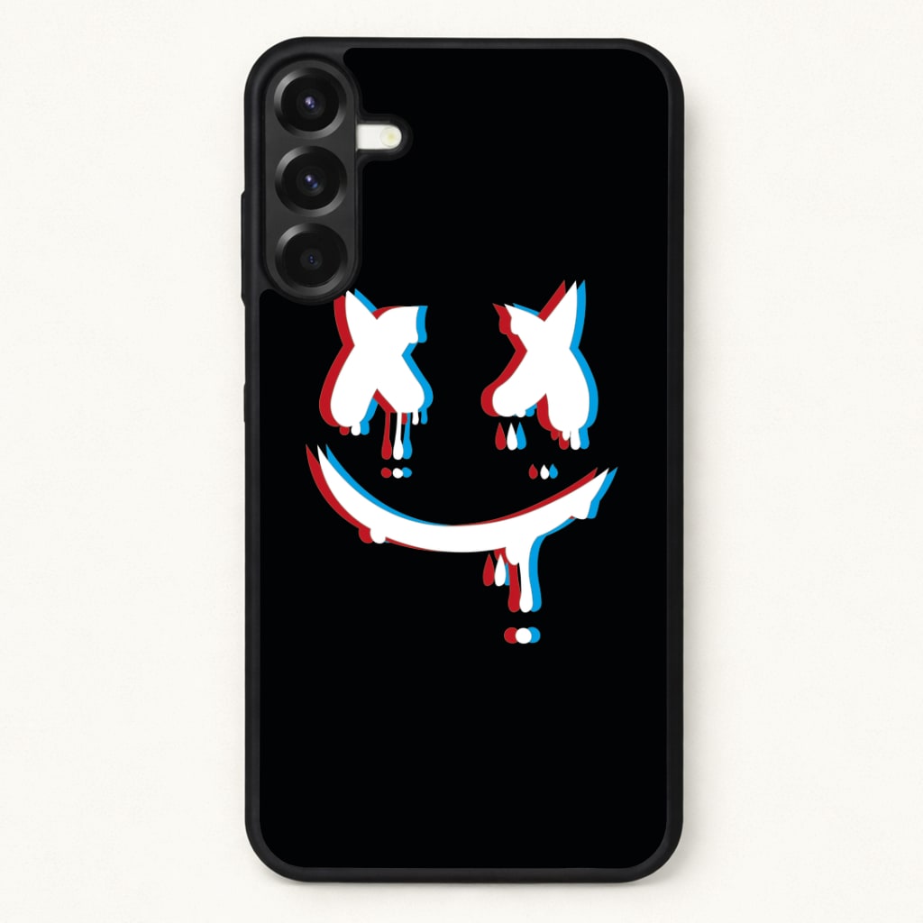 Blue Blur - White Helmet DJ Phone Case