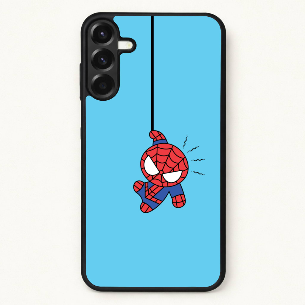 Blue Hanging Spider Hero Phone Case