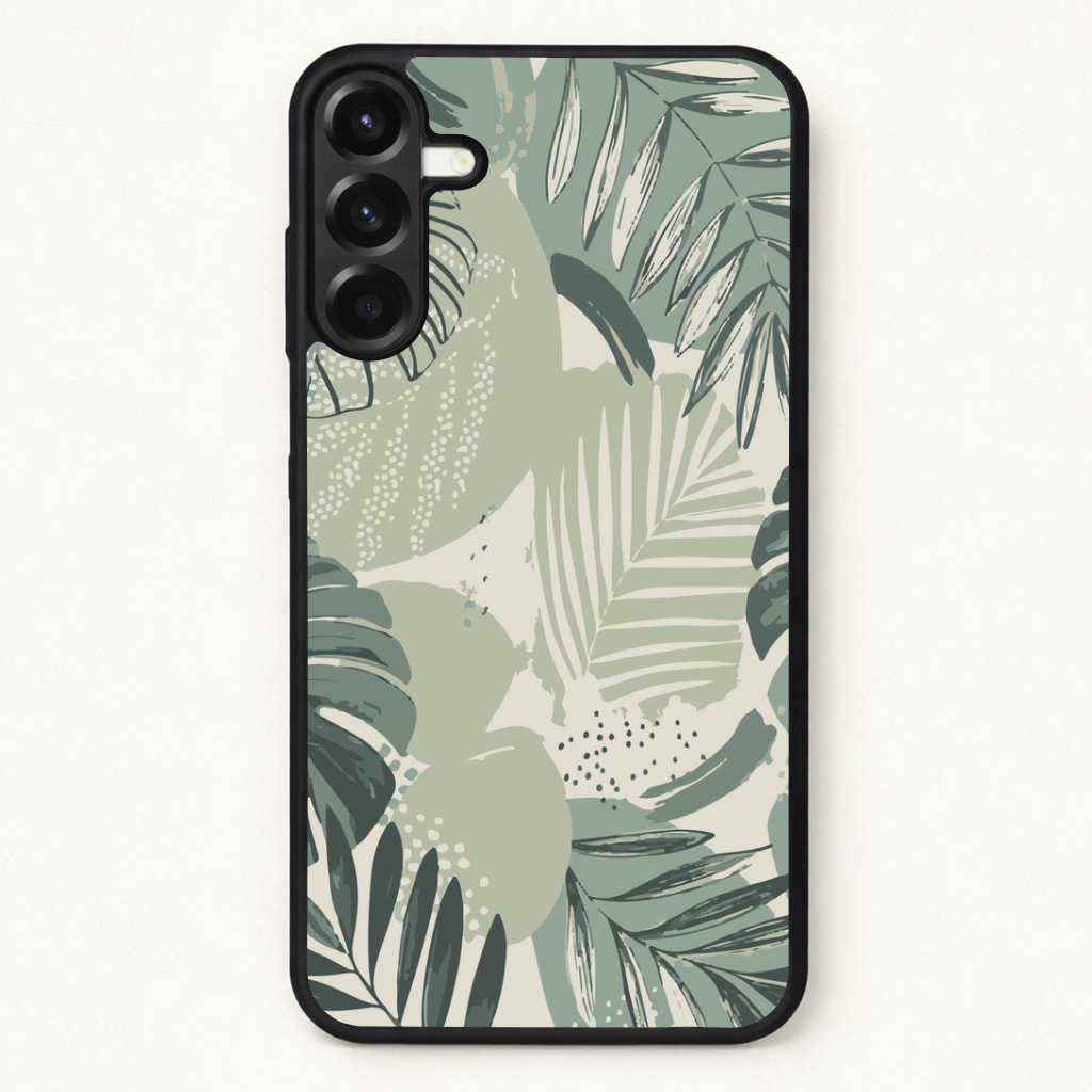 Green Leaf Pattern - Foliage Phone Case