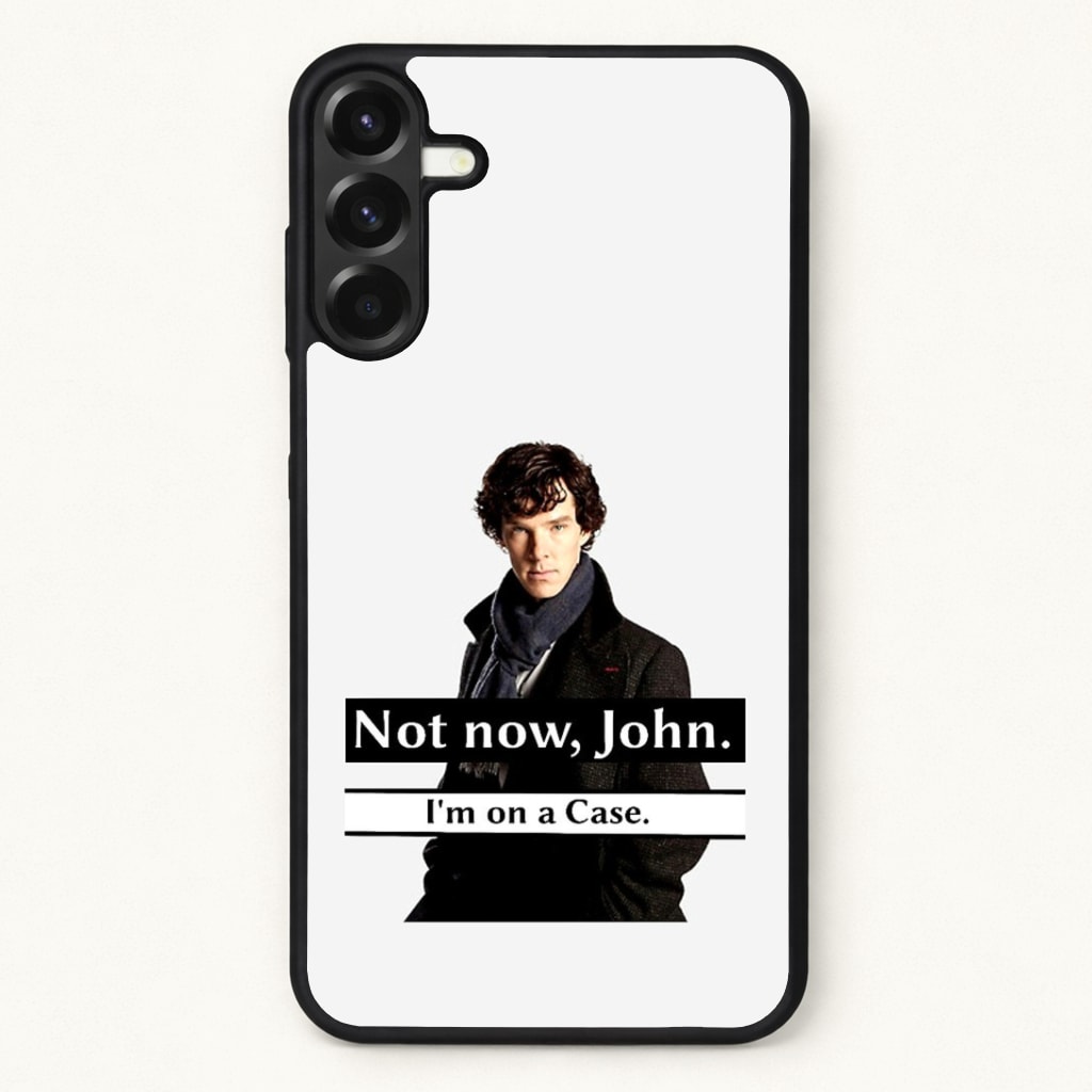 I'm on a Case Holmes Pun Phone Case