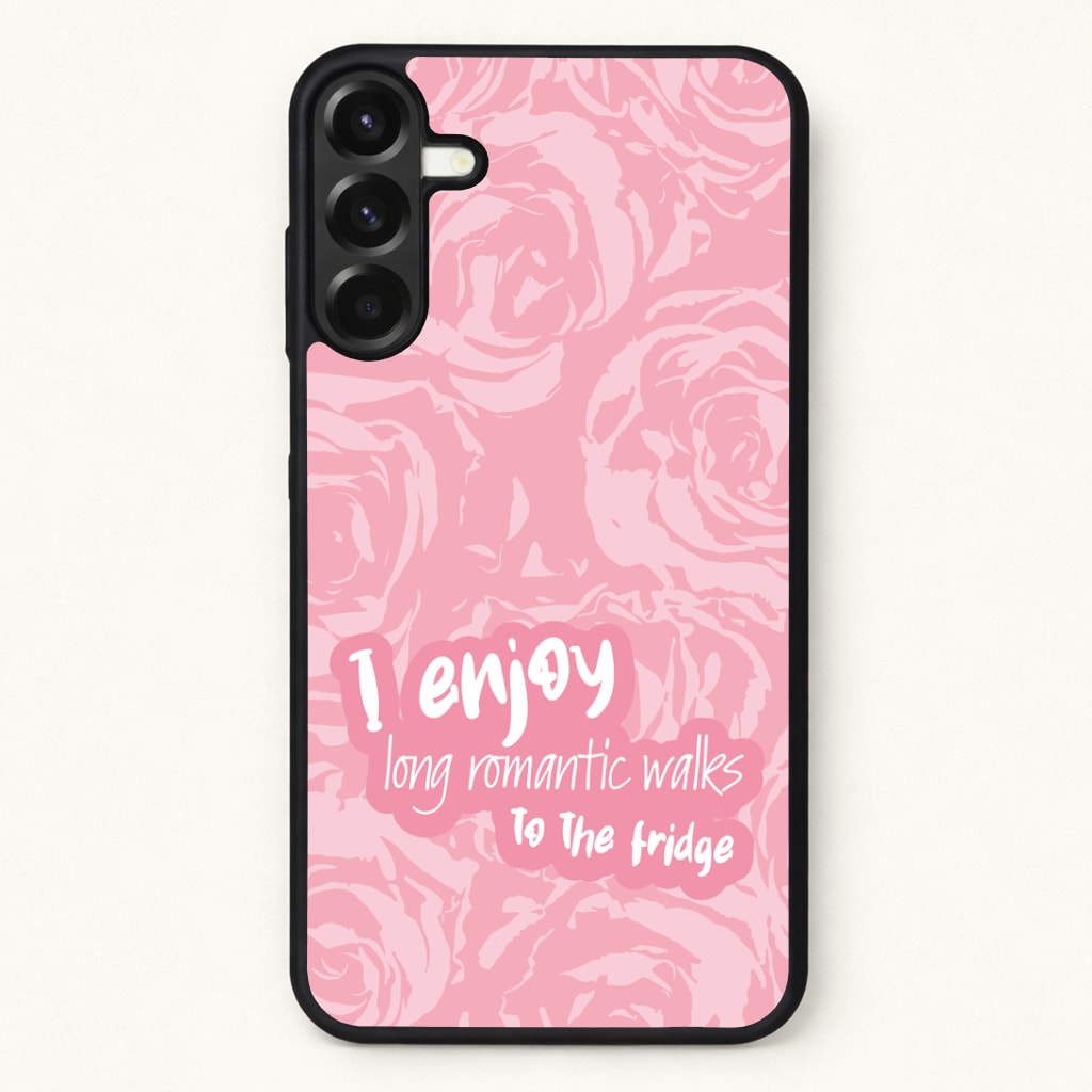 I Enjoy Long Romantic Walks - Funny Quotes Phone Case
