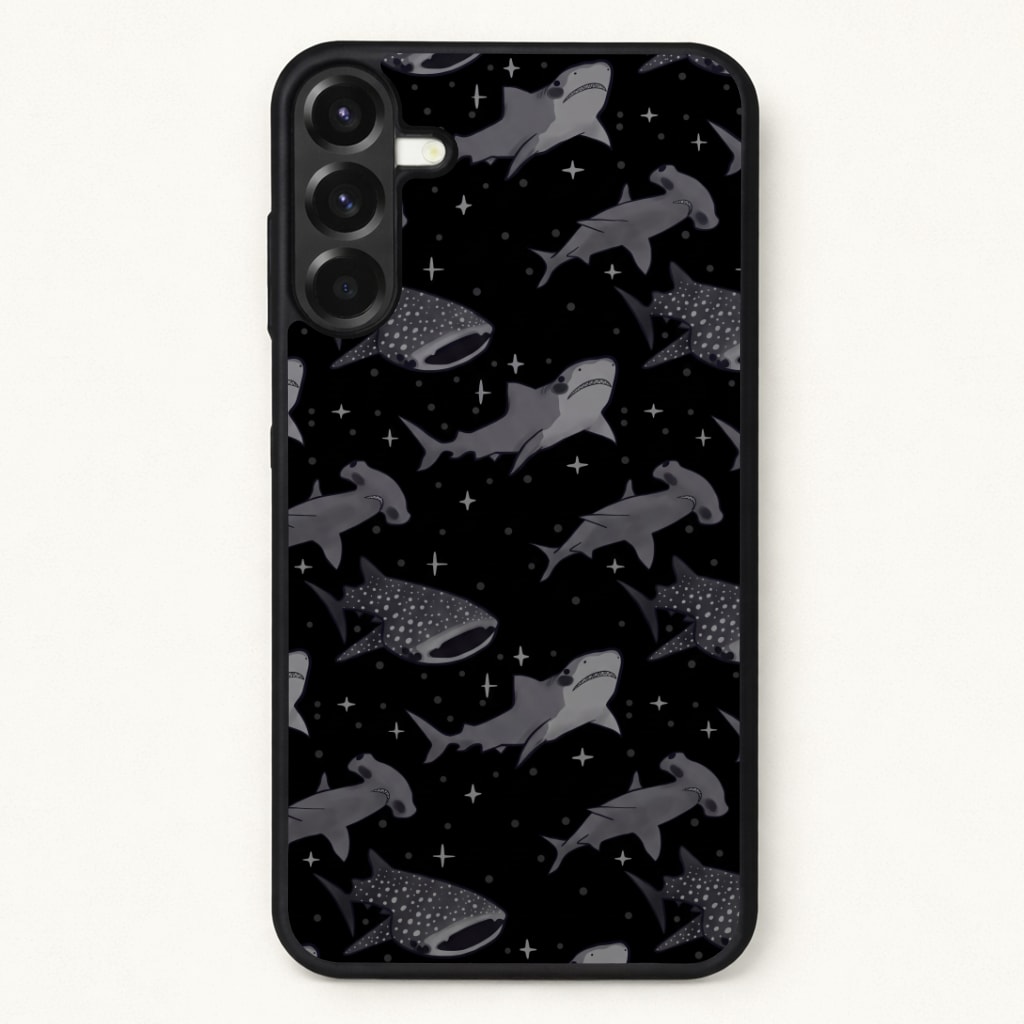 Black Shark Pattern Phone Case