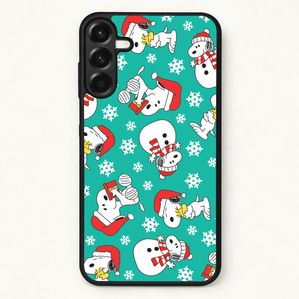 Christmas Cartoon Beagle Pattern Phone Case