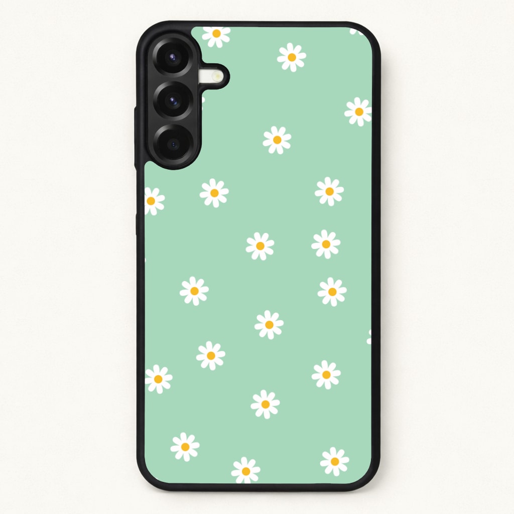 Teal Daisies Phone Case