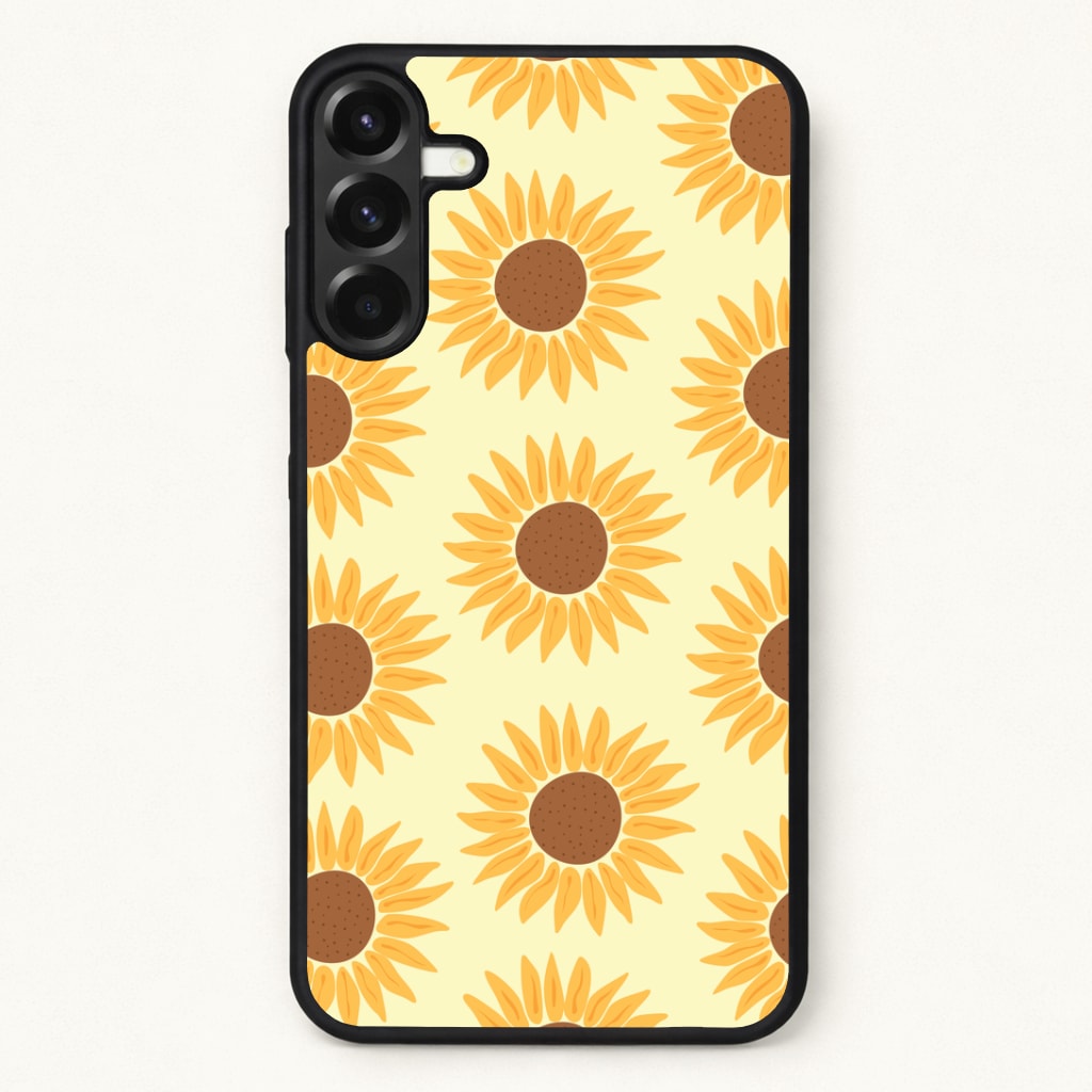 Sunflowers Abstract Pattern Phone Case