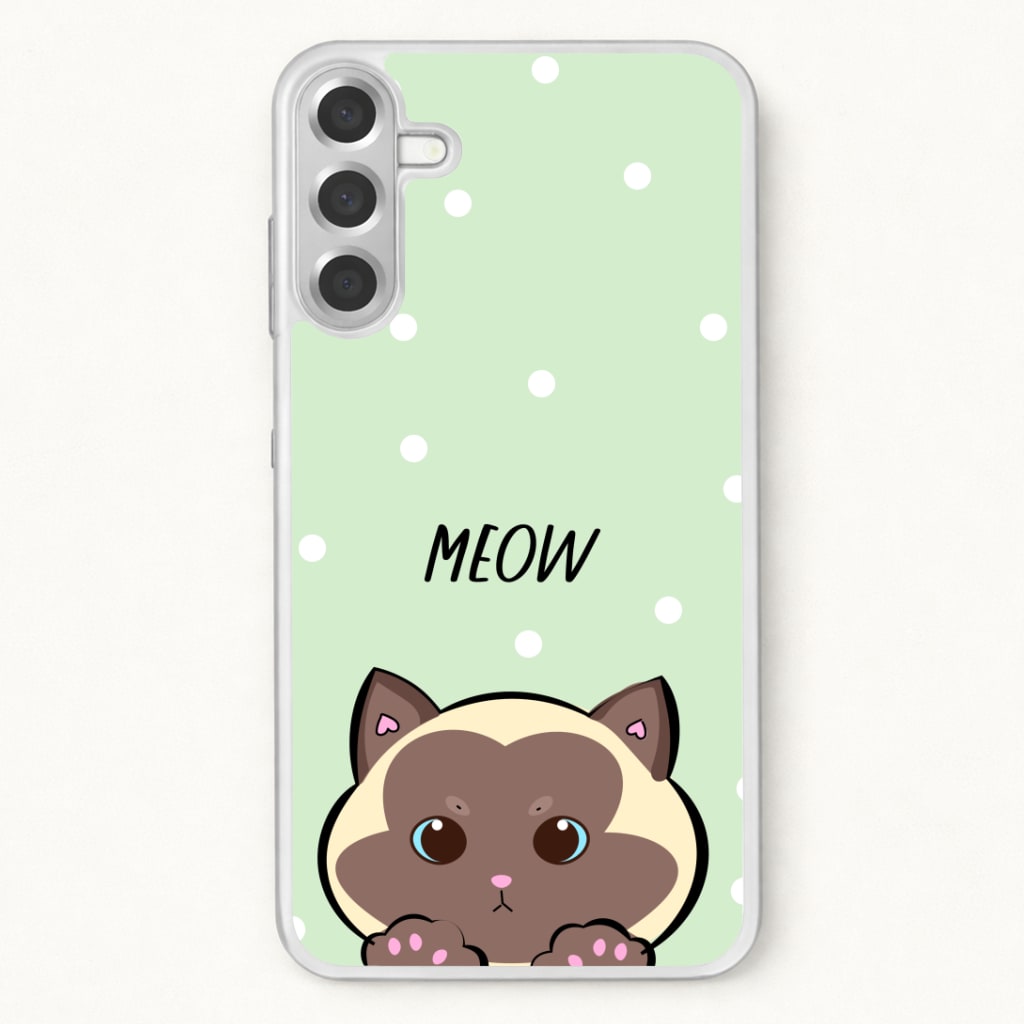 Meow Green - Cats Phone Case