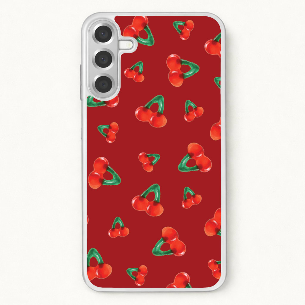 Gummy Cherries Pattern Phone Case