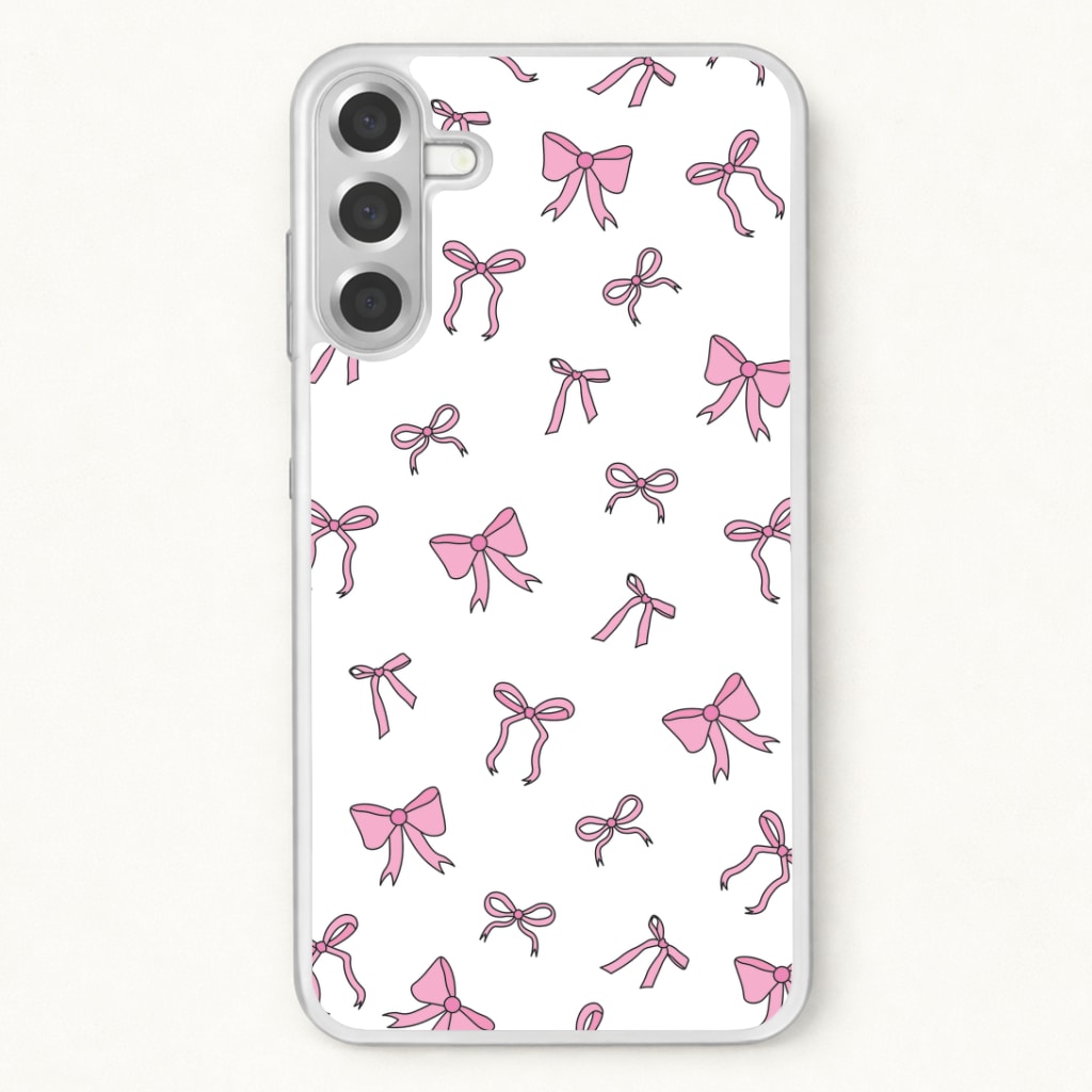 Coquette Variety Pink Bows Pattern Phone Case