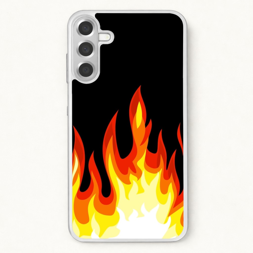 Black Flame Phone Case