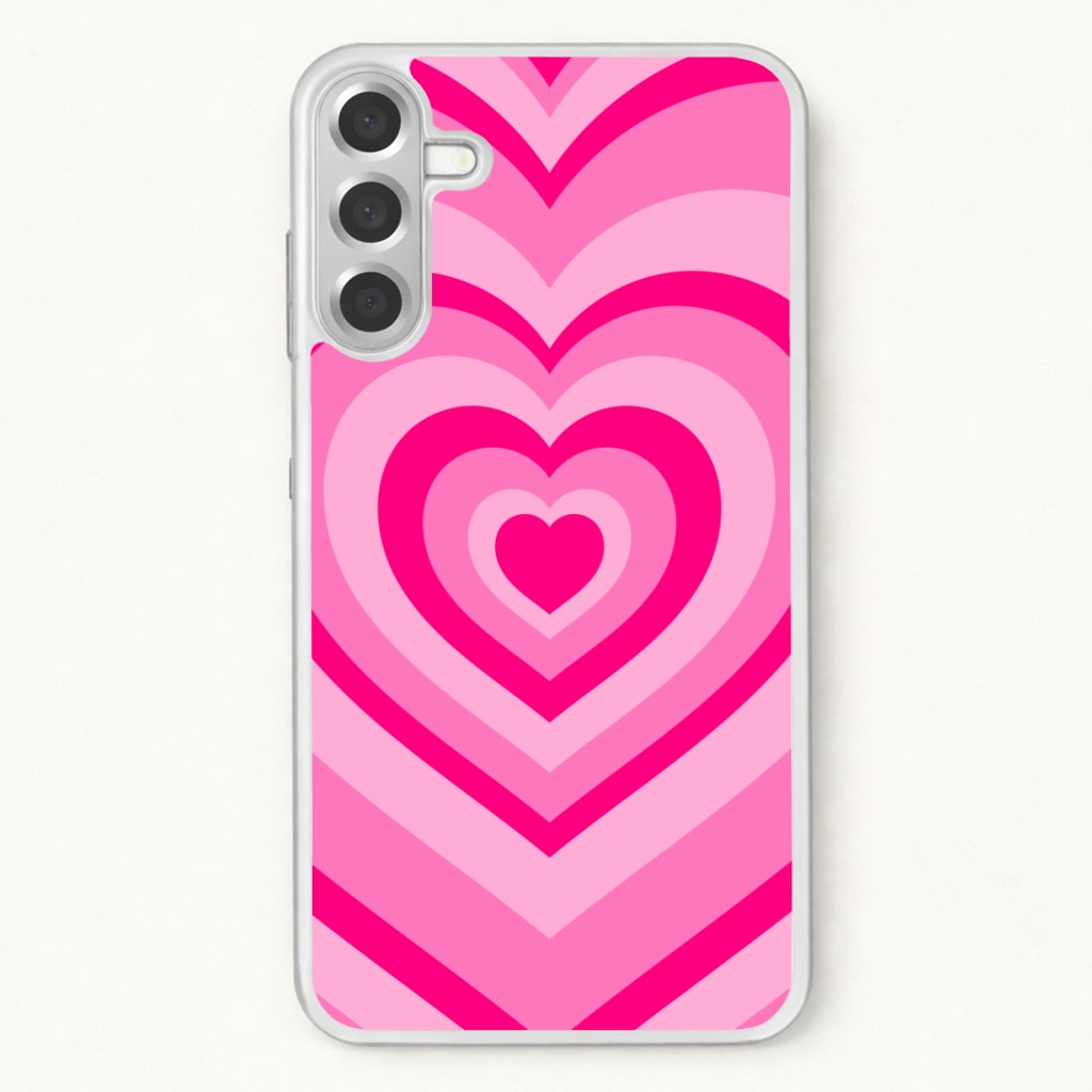 Pink - Colourful Hearts Phone Case