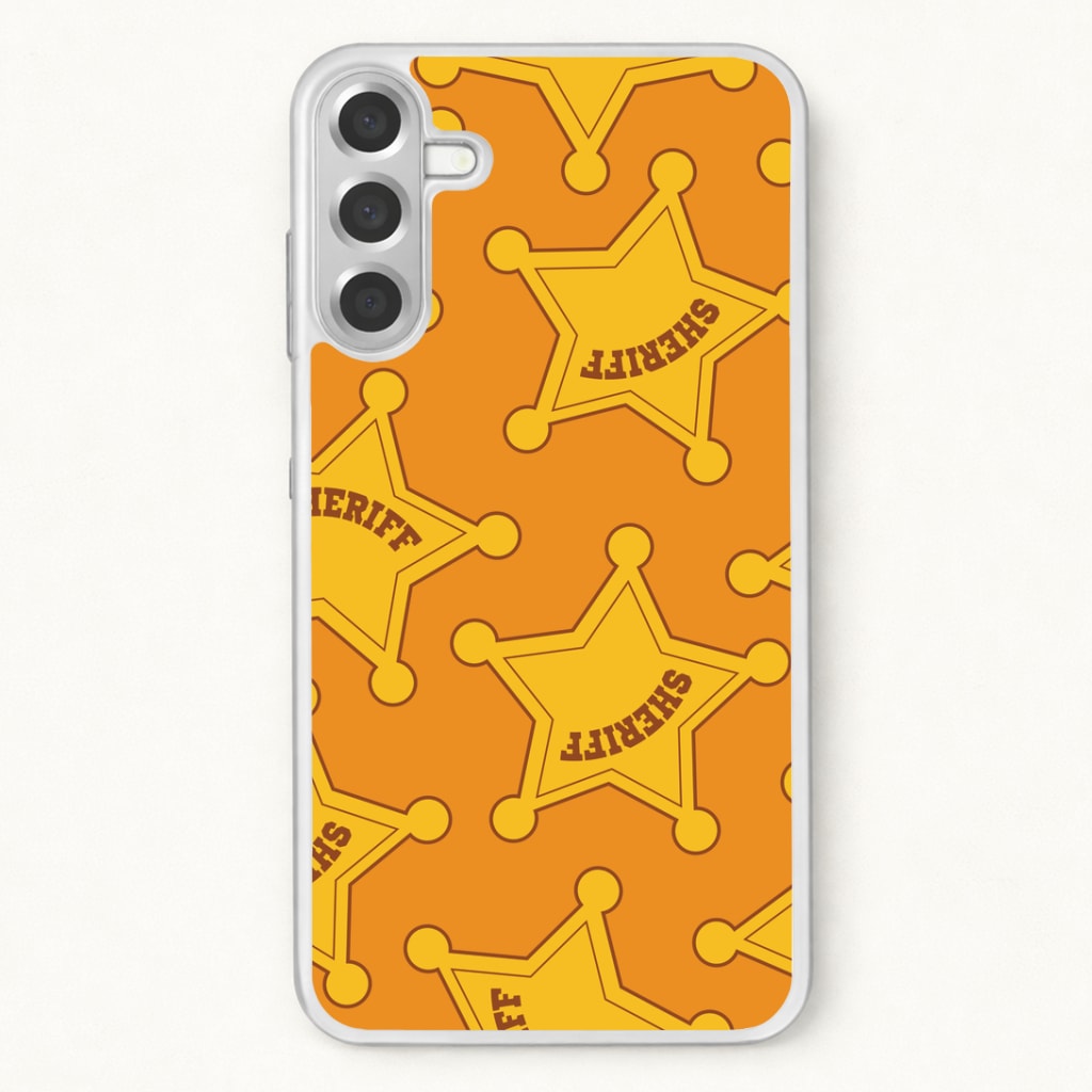 Sheriff Badge Pattern Phone Case