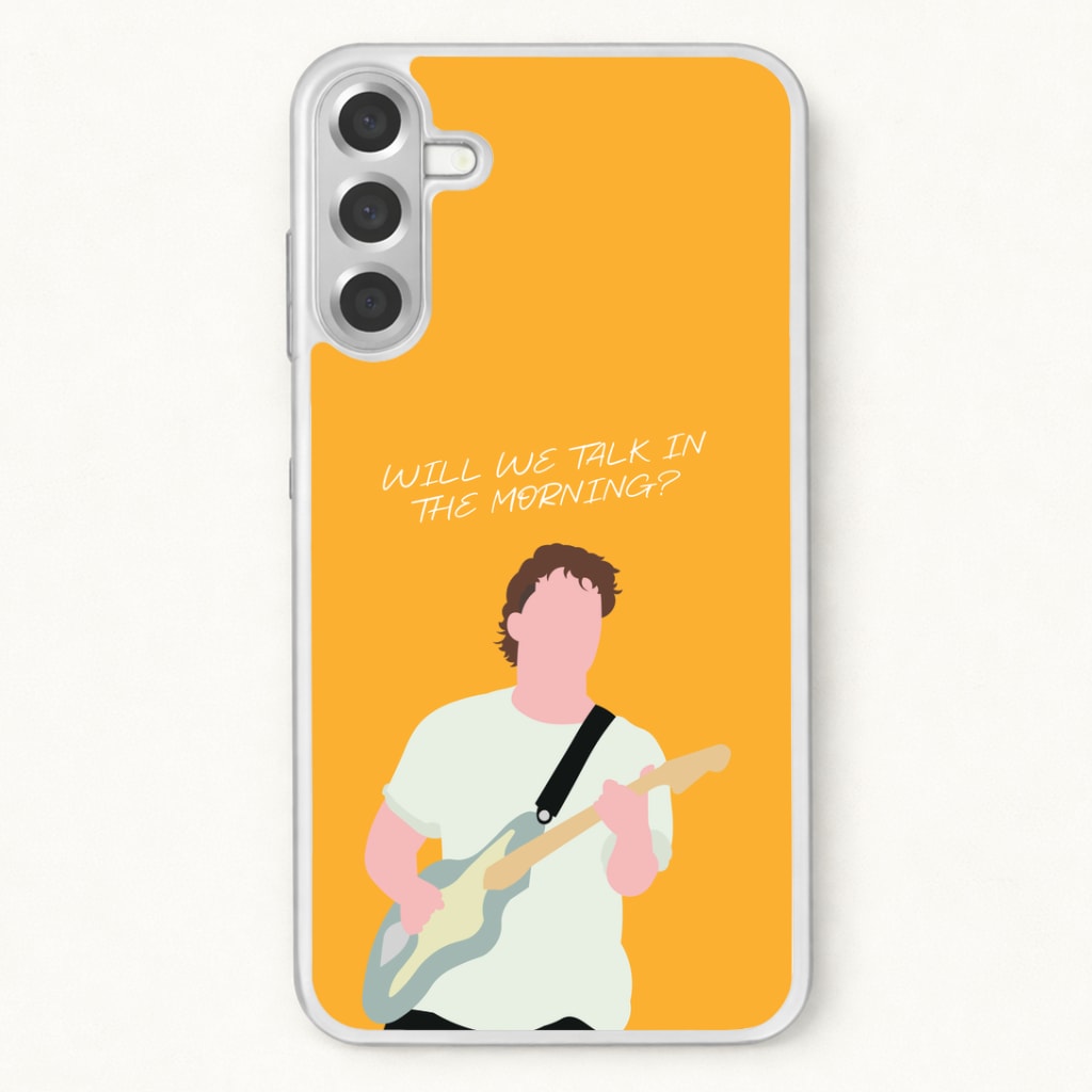 Will We Talk In The Morning Yellow Phone Case