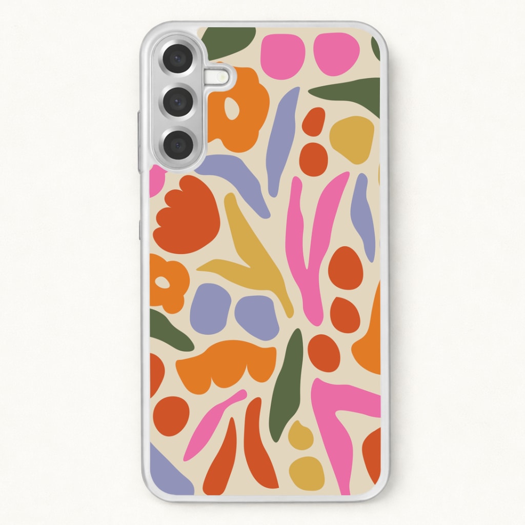 Abstract Floral Pattern - Floral Phone Case