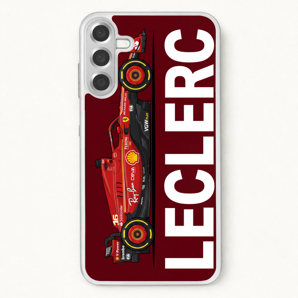 Leclerc Racer Phone Case