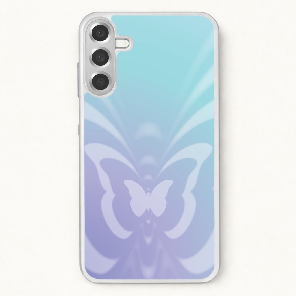 Butterfly Gradient Purple Phone Case