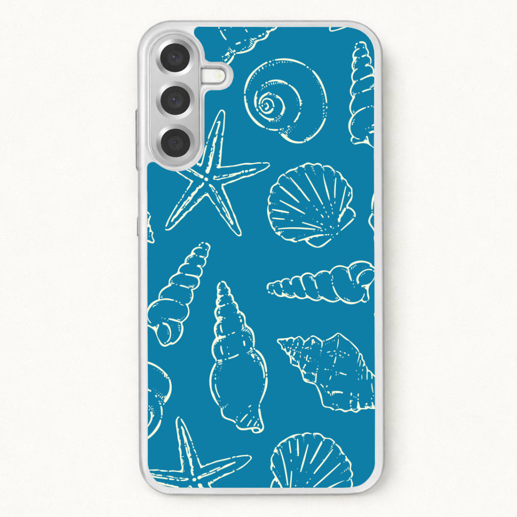 Sketched Shells Pattern Phone Case