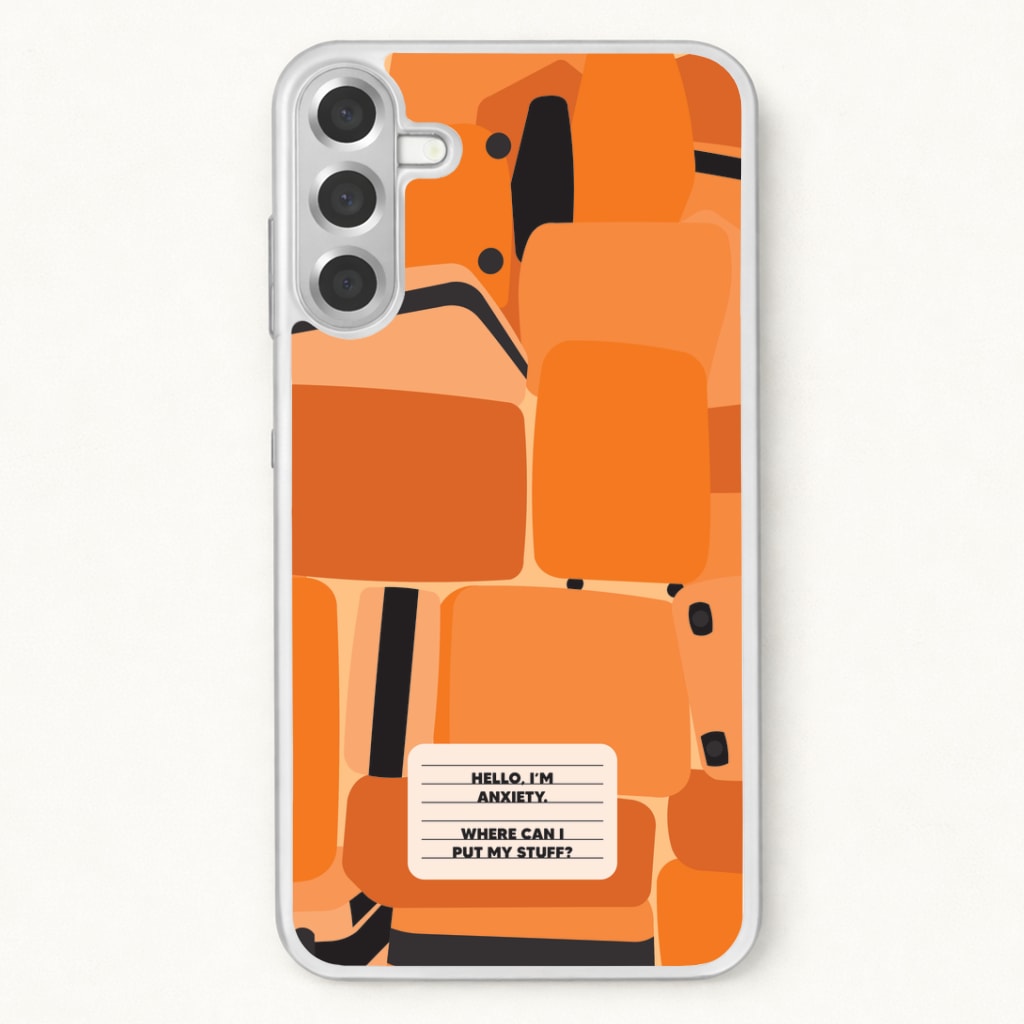 Hello I'm Anxiety - Inside Out Phone Case