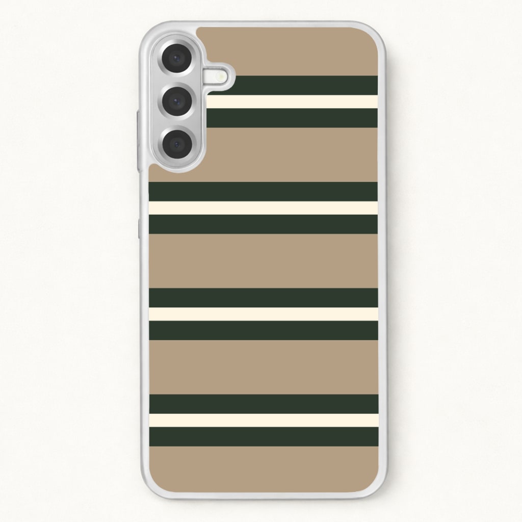 Khaki Stripes Phone Case