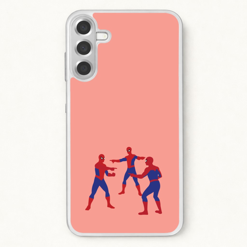 Spider Hero Pointing Meme Phone Case