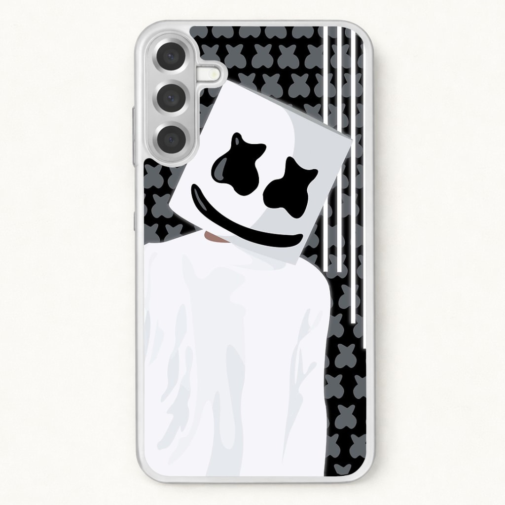 Stars And Stripes - White Helmet DJ Phone Case