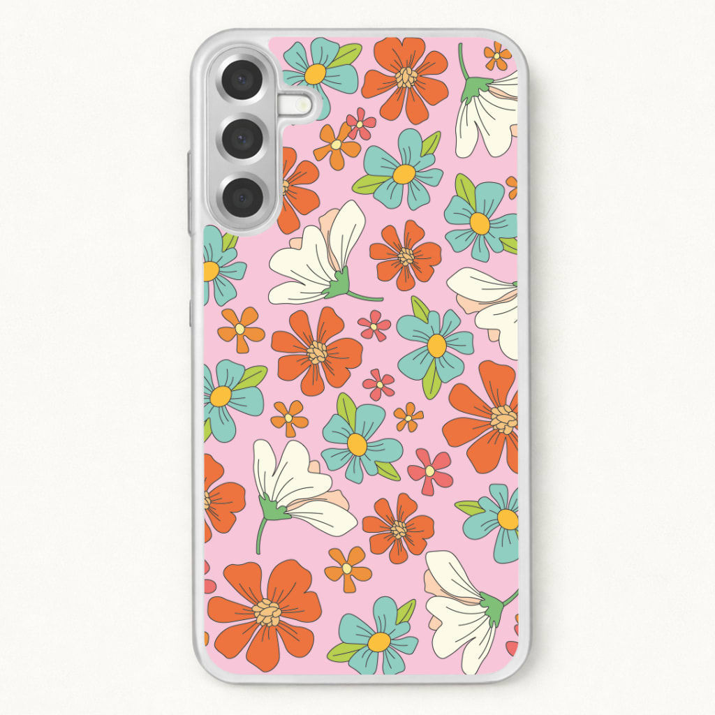 Pink Flower Pattern - Mothers Day Phone Case
