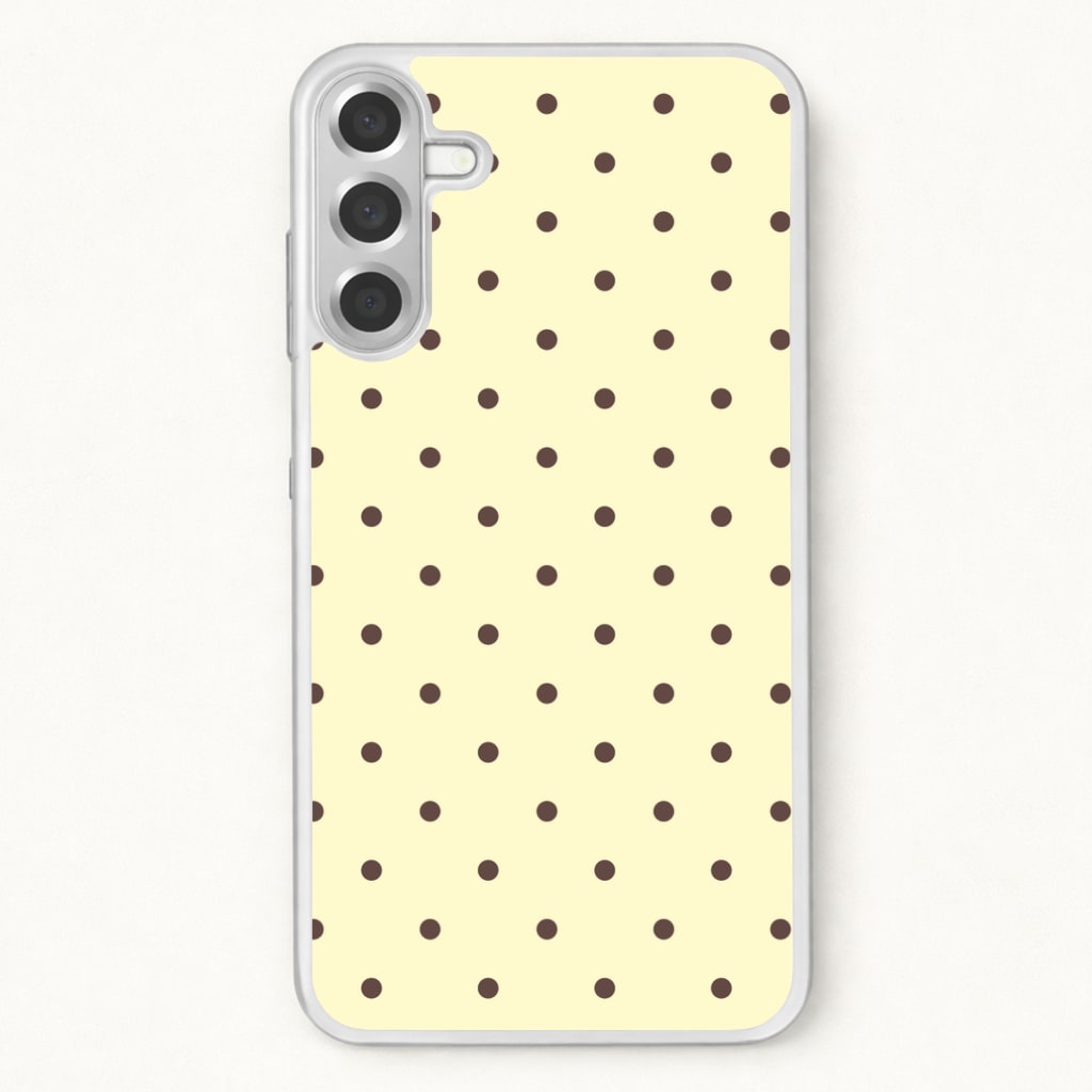 Vanilla & Chocolate Polka Dots Phone Case