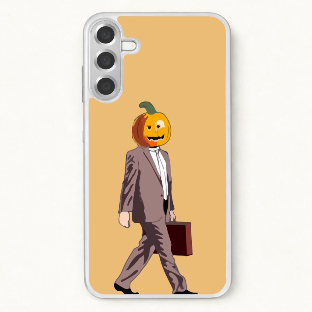 Dwight Pumpkin Head Phone Case