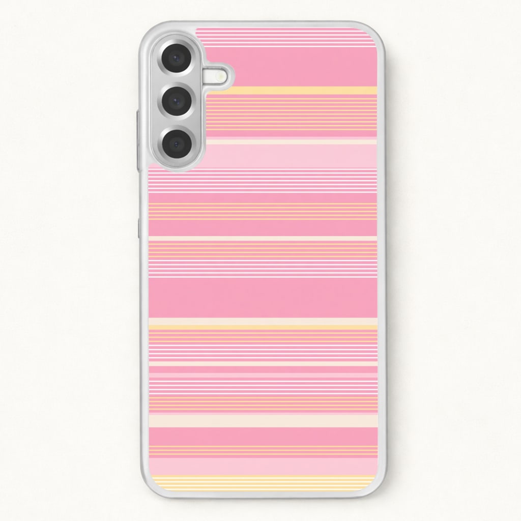 Blush Butter Stripes Phone Case
