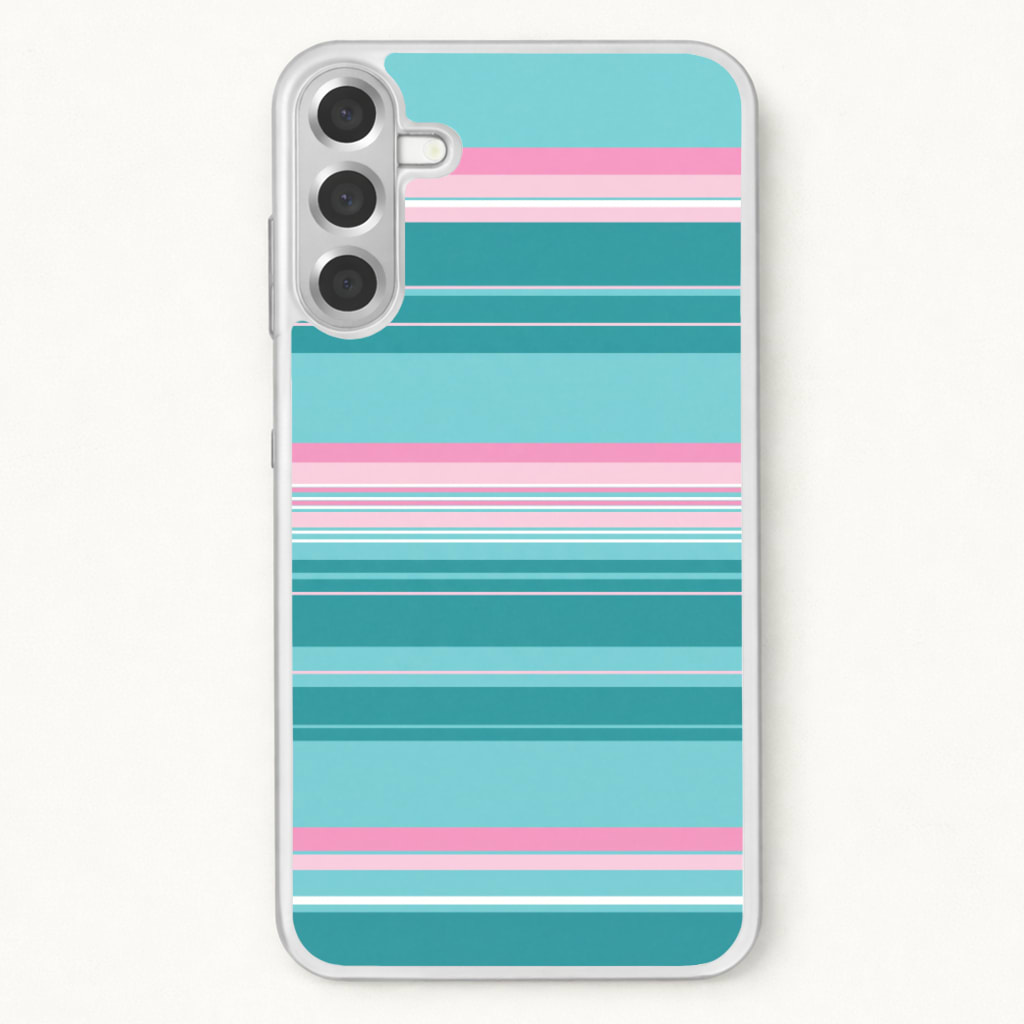 Candy Stripe Blush Phone Case