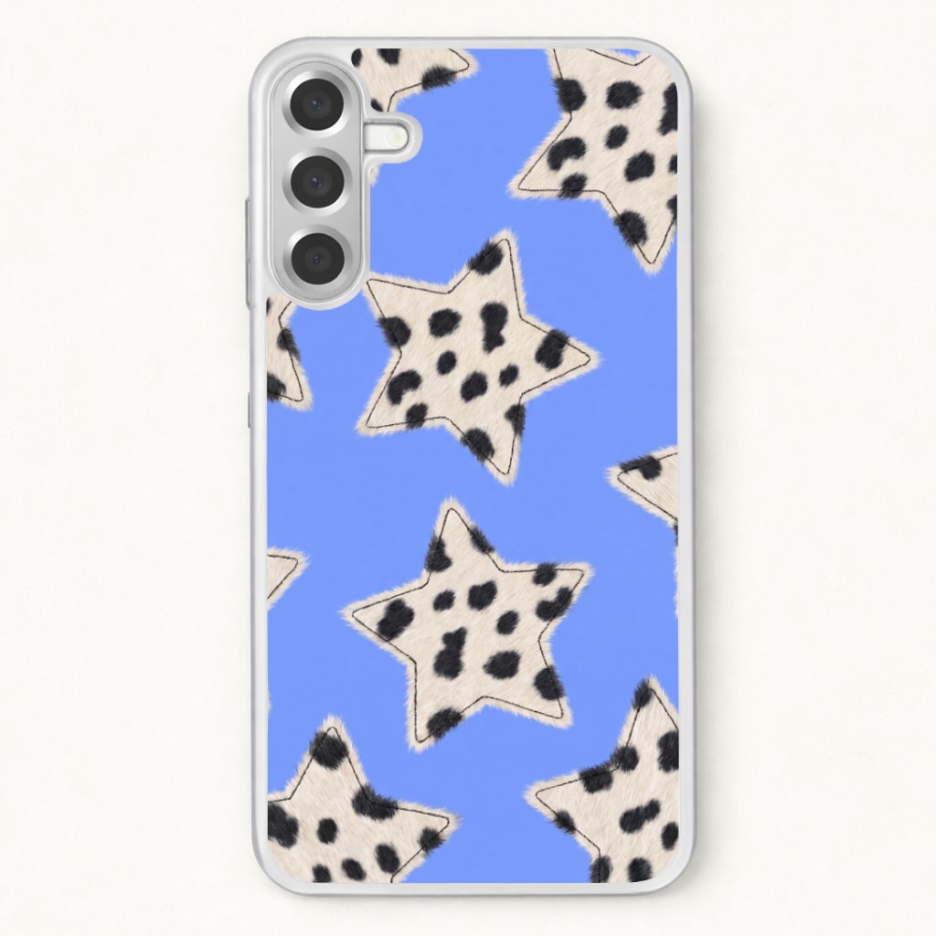 Fuzzy Cow Stars Phone Case