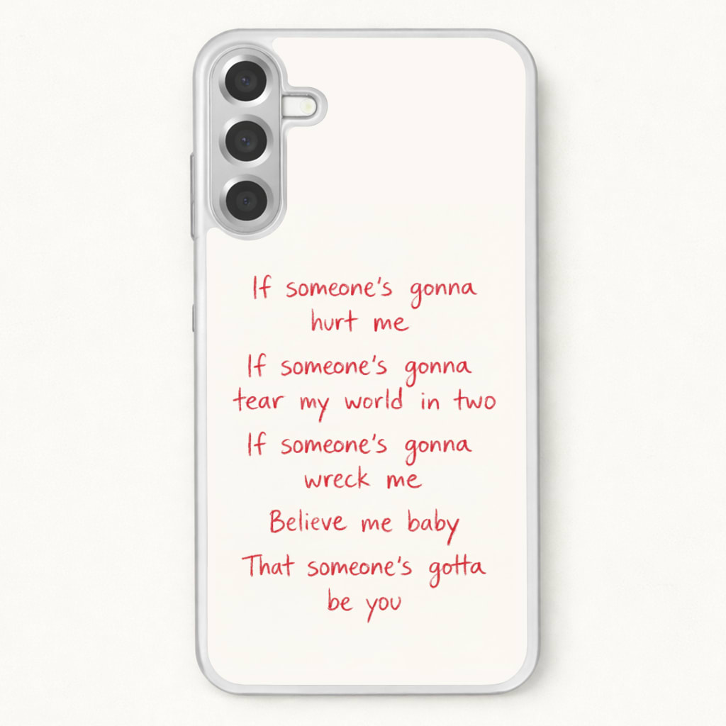 Babydoll Lyrics Phone Case