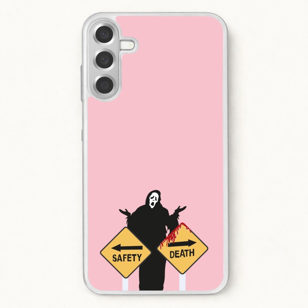 Safety Or Death - Scream Phone Case
