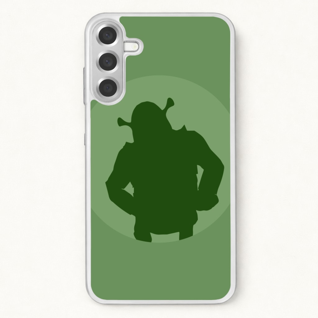 Green Ogre Outline Phone Case