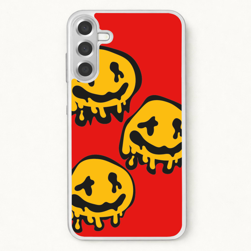 Dripping Smiley - Skate Aesthetic Phone Case