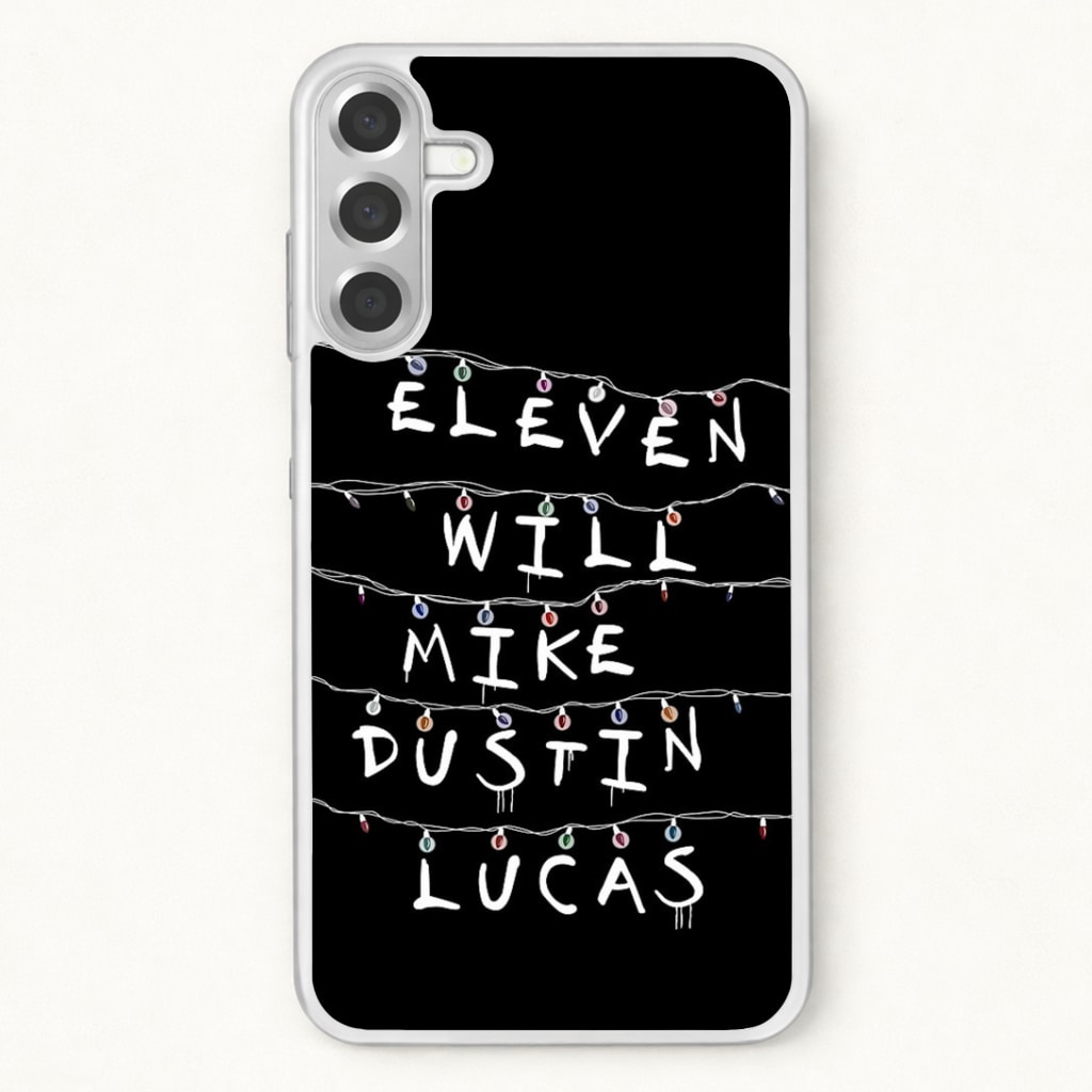 Eleven, Will, Mike, Dustin & Lucas Phone Case