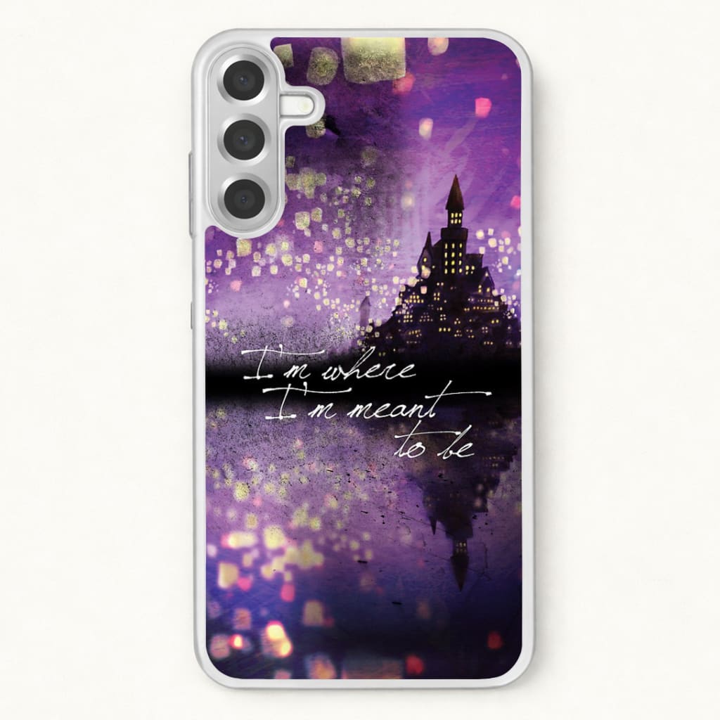 I'm Where I'm Meant To Be Tangled Phone Case