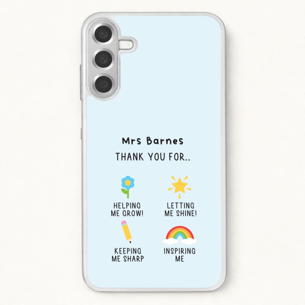 Thank You For Helping Me Phone Case