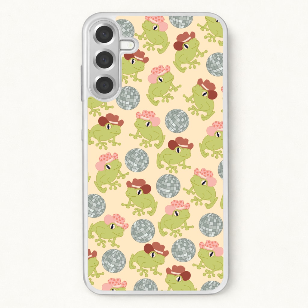 Frogs With Cowboy Hats - Western Phone Case