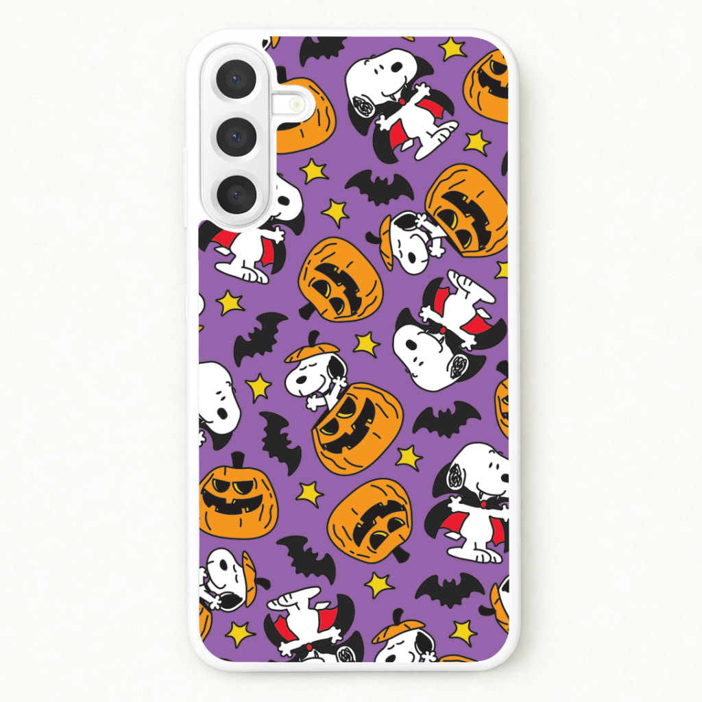 Cartoon Beagle Halloween Pattern Phone Case
