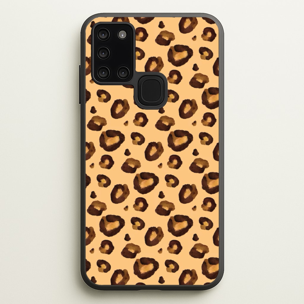 Watercolour Cheetah Print Phone Case