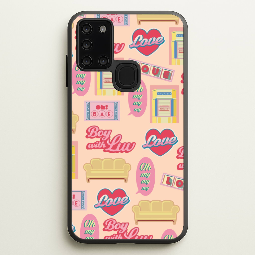 K-Pop Band Icon Pattern Phone Case