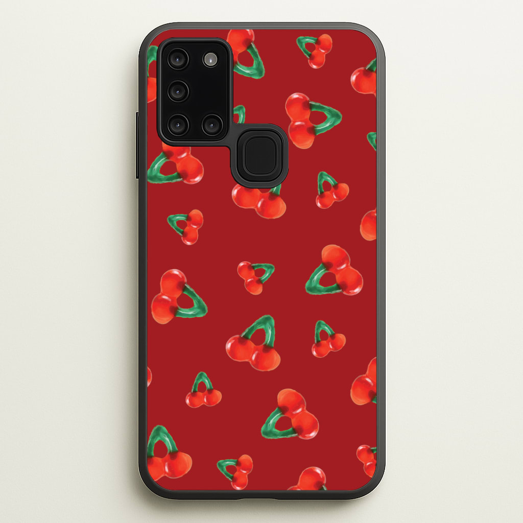 Gummy Cherries Pattern Phone Case