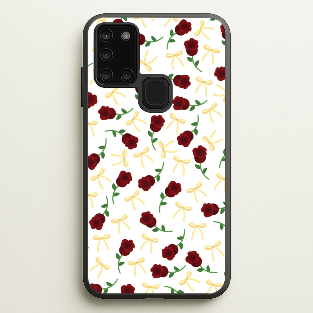Roses And Bows Pattern Phone Case