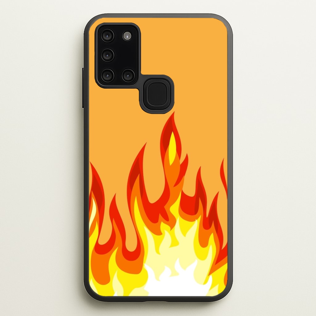 Orange Flame Phone Case