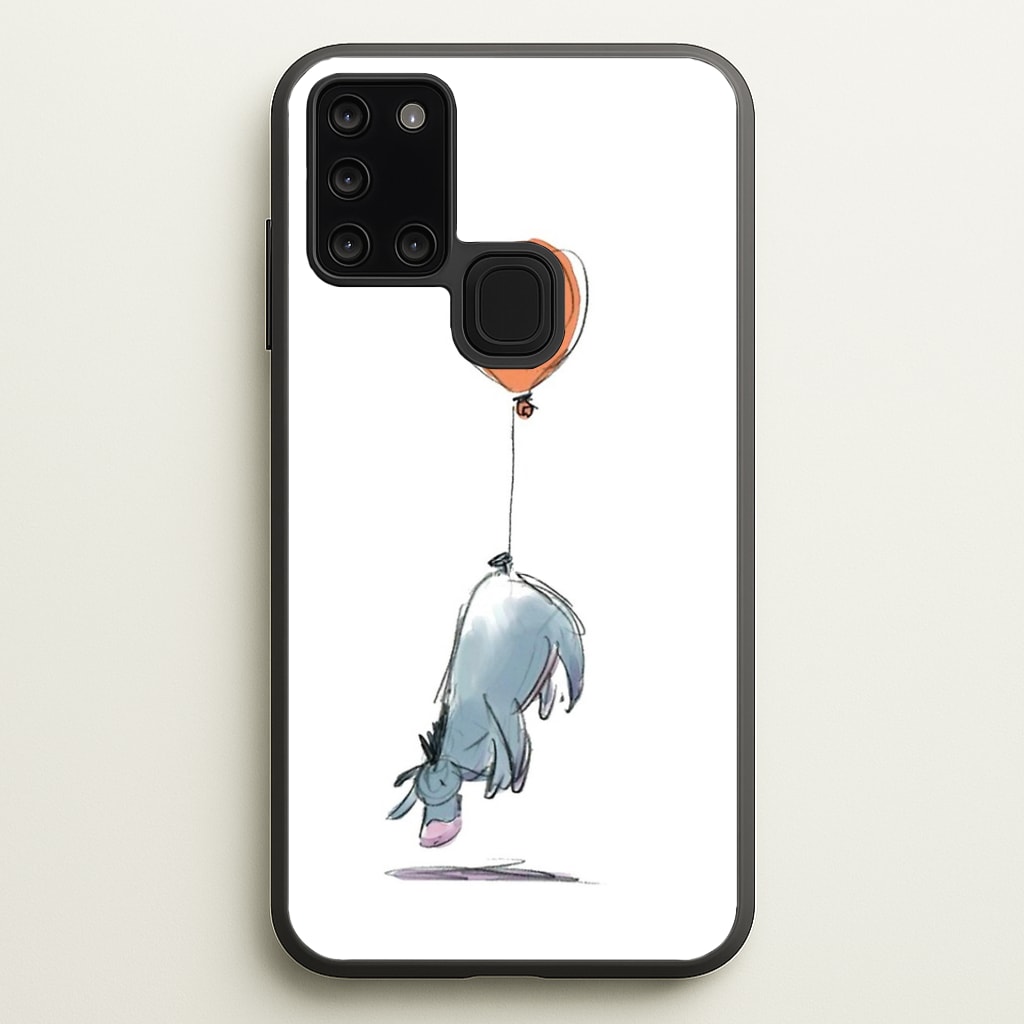 Donkey And His Balloon Phone Case