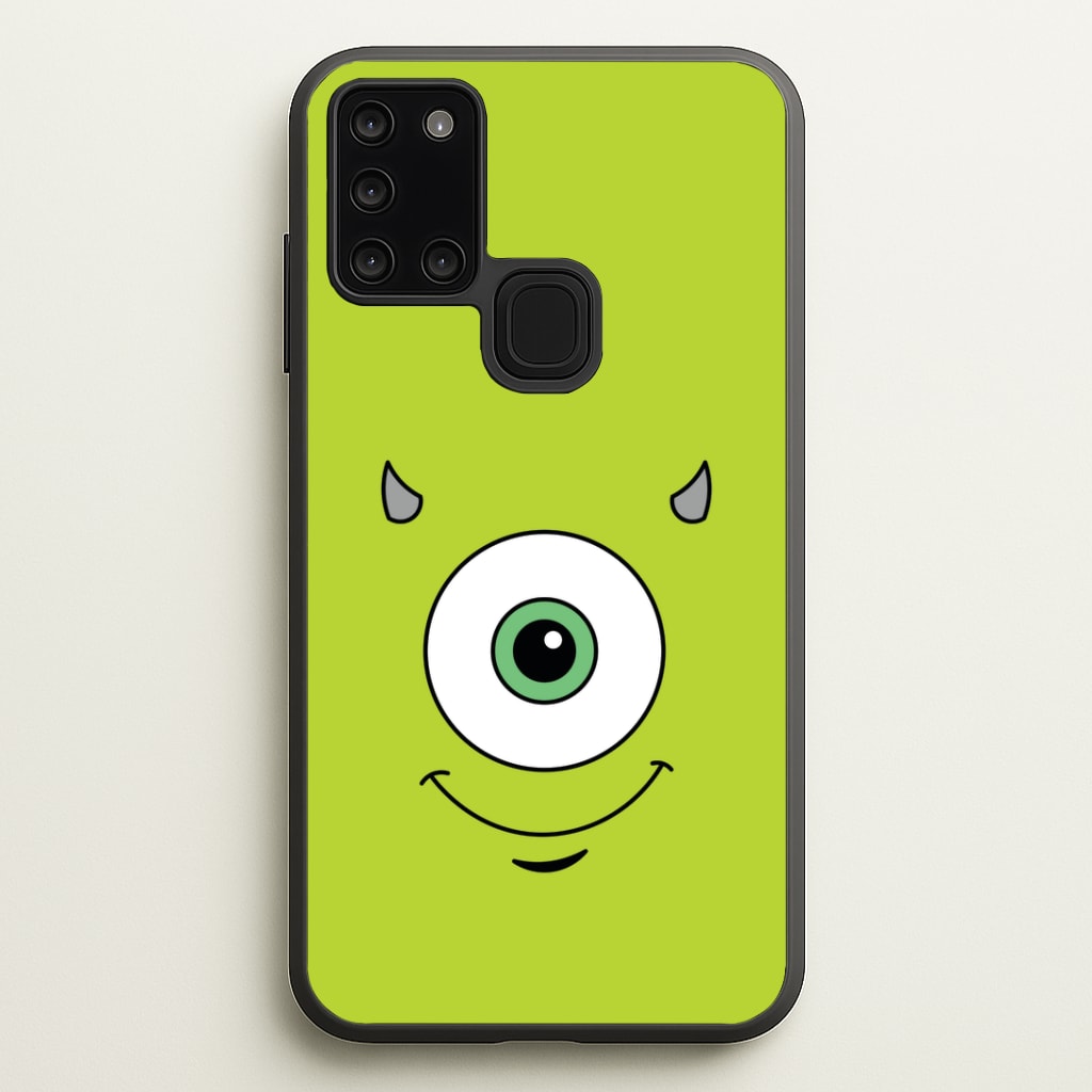 Green Monster Face Phone Case